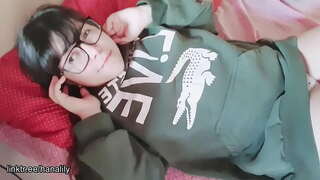 Fille de l&#039;adolescence de se toucher la chatte